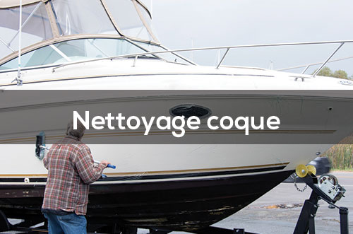 Nettoyage de la coque